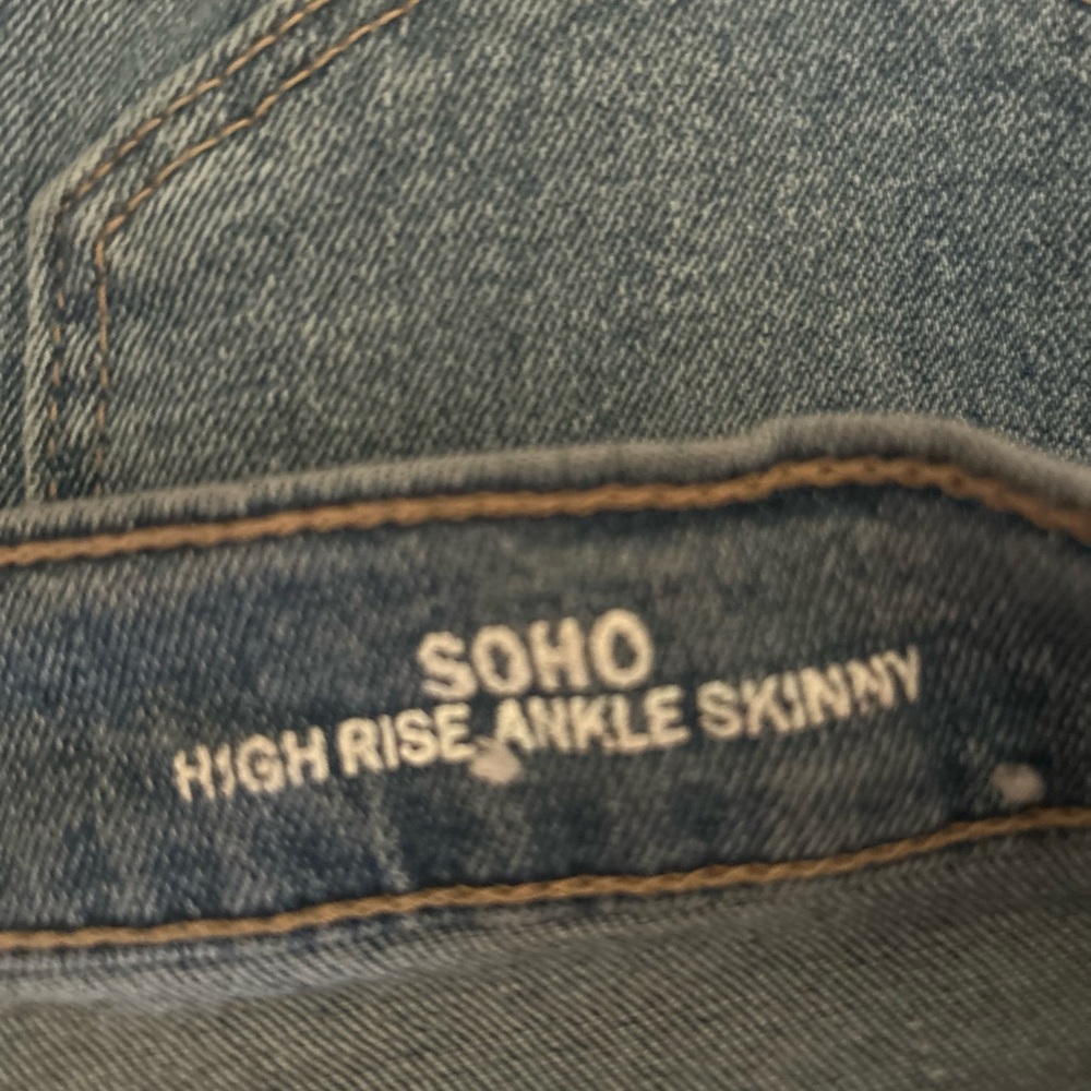 Nicole Miller SOHO high rise ankle skinny jeans pockets 4 - Picture 4 of 11
